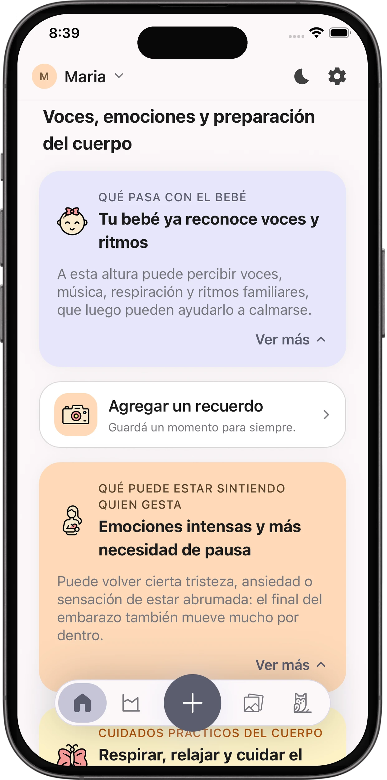 Del embarazo al bebé